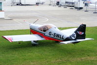 G-SWLL @ EGBK - at AeroExpo 2011 - by Chris Hall