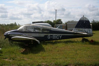 G-BICY @ EGSP - Looking unloved - by N-A-S