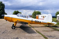 G-BBNA @ X3HU - Coventry Gliding Club Chipmunk fitted with a Lycoming O-360-A4A engine - by Chris Hall