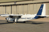 G-MAFF @ EGNX - 1981 Pilatus Britten-norman Ltd BN2T ISLANDER, c/n: 2119 at East Midlands - by Terry Fletcher