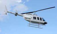 N387HW - Bell 206L leaving Heliexpo Orlando