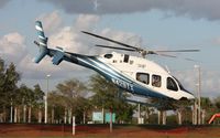 N429TX - Bell 429 leaving Heliexpo Orlando