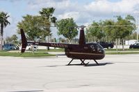 N444BW - Robinson R44 at Heliexpo - by Florida Metal