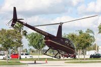N444BW - R44 leaving Heliexpo Orlando