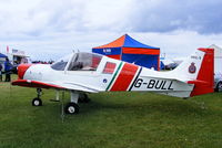 G-BULL @ EGBP - ex Royal Hong Kong Auxiliary Air Force Bulldog on  static display at the Cotswold Airshow - by Chris Hall