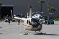 N4471J - Robinson R44 leaving Heliexpo Orlando