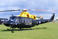 ZJ707 @ EGBP - Defence Helicopter Flying School	Griffin on static display at the Cotswold Airshow - by Chris Hall