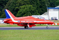 XX242 @ EGBP - back tracking up the runway after its display at the Cotswold Airshow - by Chris Hall