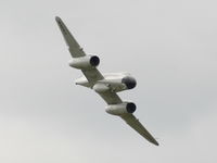 G-LOSM @ EGBP - Aviation Heritage Gloster Meteor displaying at the Cotswold Airshow 2011 - by Chris Hall