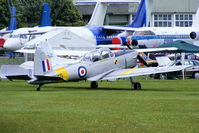 G-ARWB @ EGBP - on static display at the Cotswold Airshow - by Chris Hall