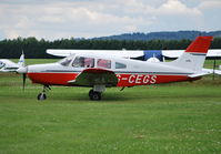 G-CEGS @ EGLM - Piper PA-28-161 departing White Waltham - by moxy