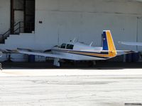 N4256H @ CCB - Parked in a stall at Foothill Aircraft Sales & Service - by Helicopterfriend
