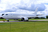 D-ADIH @ EGBP - ex Germania B737 in storage at Kemble - by Chris Hall