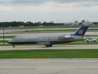 N920SW @ ORD - United Express Bombardier CL-600-2B19 - by David Burrell
