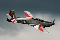 ZF378 @ EGBP - 2011 Display solo display Tucano at the Cotswold Airshow - by Chris Hall