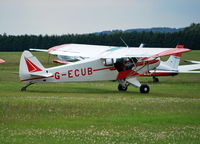 G-ECUB @ EGLM - Piper Super Cub at White Waltham. - by moxy