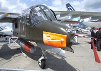 F-AZKM @ LFPB - North American OV-10B Bronco at the Aerosalon 2011, Paris