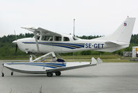 SE-GET @ ESOE - Nice amphibian Cessna