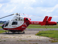 G-HAAT @ EGSX - Hertfordshire & Essex Air Ambulance - by Chris Hall