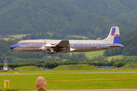 N996DM @ LOXZ - Red Bull - by Chris Jilli