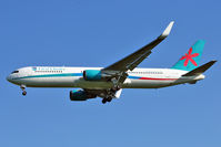 G-OOBM @ EGCC - 1995 Boeing 767-324, c/n: 27568 at Manchester - by Terry Fletcher