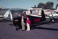 N4150 @ BDL - Bob & Brian Jeffries at air show at Bradley Field CT Oct 3, 1964 - by T. Bruce Jeffries
