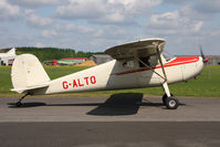 G-ALTO @ EGBR - Cessna 140 at Breighton Airfield in April 2011. - by Malcolm Clarke