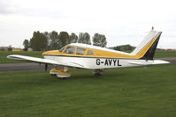 G-AVYL @ EGBR - Piper PA-28-180 Cherokee at Breighton Airfield in April 2011. - by Malcolm Clarke