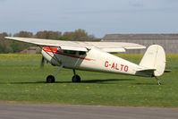 G-ALTO @ EGBR - Cessna 140 at Breighton Airfield in April 2011. - by Malcolm Clarke
