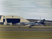 XF368 @ EGQS - Hunter GA.11 of 764 Squadron on display at the 1971 RNAS Lossiemouth Airshow. - by Peter Nicholson