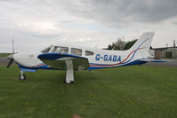 G-SABA @ EGBR - Piper PA-28R-201T Cherokee Arrow III at Breighton Airfield in April 2011. - by Malcolm Clarke