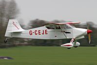 G-CEJE @ EGBR - Wittman W-10Tailwind at Breighton Airfield in March 2011. - by Malcolm Clarke