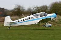 G-AWFW @ EGBR - Jodel D117 at Breighton Airfield in March 2011. - by Malcolm Clarke