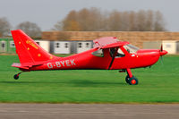 G-BYEK @ EGBR - Stoddard-Hamilton GlaStar at Breighton Airfield in March 2011. - by Malcolm Clarke