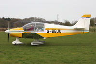 G-BBJU @ EGBR - Robin DR400-140 Major at Breighton Airfield in March 2011. - by Malcolm Clarke