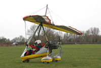 G-CBKE @ EGBR - Air Creation Kiss 400-582(1) at Breighton Airfield in March 2011. - by Malcolm Clarke