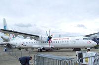 F-WWLP @ LFPB - Aerospatiale / Alenia ATR 72-600 for royal air maroc express at the Aerosalon 2011, Paris