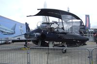 ZK022 @ LFPB - BAe Hawk T.2 of the RAF at the Aerosalon 2011, Paris - by Ingo Warnecke