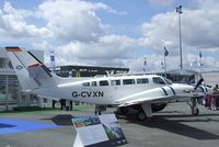 G-CVXN @ LFPB - Reims / Cessna F406 Vigilant at the Aerosalon 2011, Paris