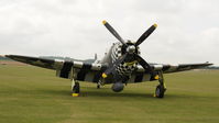 G-CDVX @ EGSU - 3. G-CDVX (225068) at another excellent Flying Legends Air Show (July 2011) - by Eric.Fishwick
