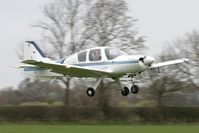 G-PUPP @ EGBR - Beagle B121 Pup 150 at Breighton Airfield in March 2001. - by Malcolm Clarke