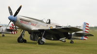 N98CF @ EGSU - N98CF at another excellent Flying Legends Air Show (July 2011) - by Eric.Fishwick