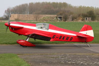 G-BKWD @ EGBR - Taylor JT-2 Titch at Breighton Airfield in March 2011. - by Malcolm Clarke