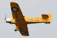 G-AKAT @ EGBR - Miles_M14A Hawk Trainer 3 at Breighton Airfield in March 2011. - by Malcolm Clarke