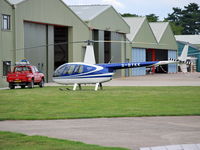 G-BYKK @ EGLD - Robinson R44 Astro at Denham - by moxy