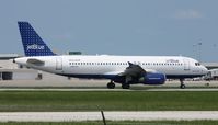 N523JB @ SRQ - Jet Blue A320 - by Florida Metal