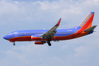 N392SW @ DAL - Southwest Airlines landing at Dallas Love Field - by Zane Adams