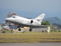 N147GX @ TJIG - falcon 10 landing @ isla grande , pr - by PRINAIRPHOTO