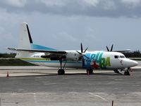 PH-KVG @ TNCC - Insel Air Aruba Fokker 50 (20211) PH-KVG @ TNCC / CUR - by John van den Berg - C.A.C