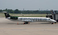 N266SK @ KMSP - A sleek Frontier ERJ awaits her next flight at MSP. - by Daniel L. Berek